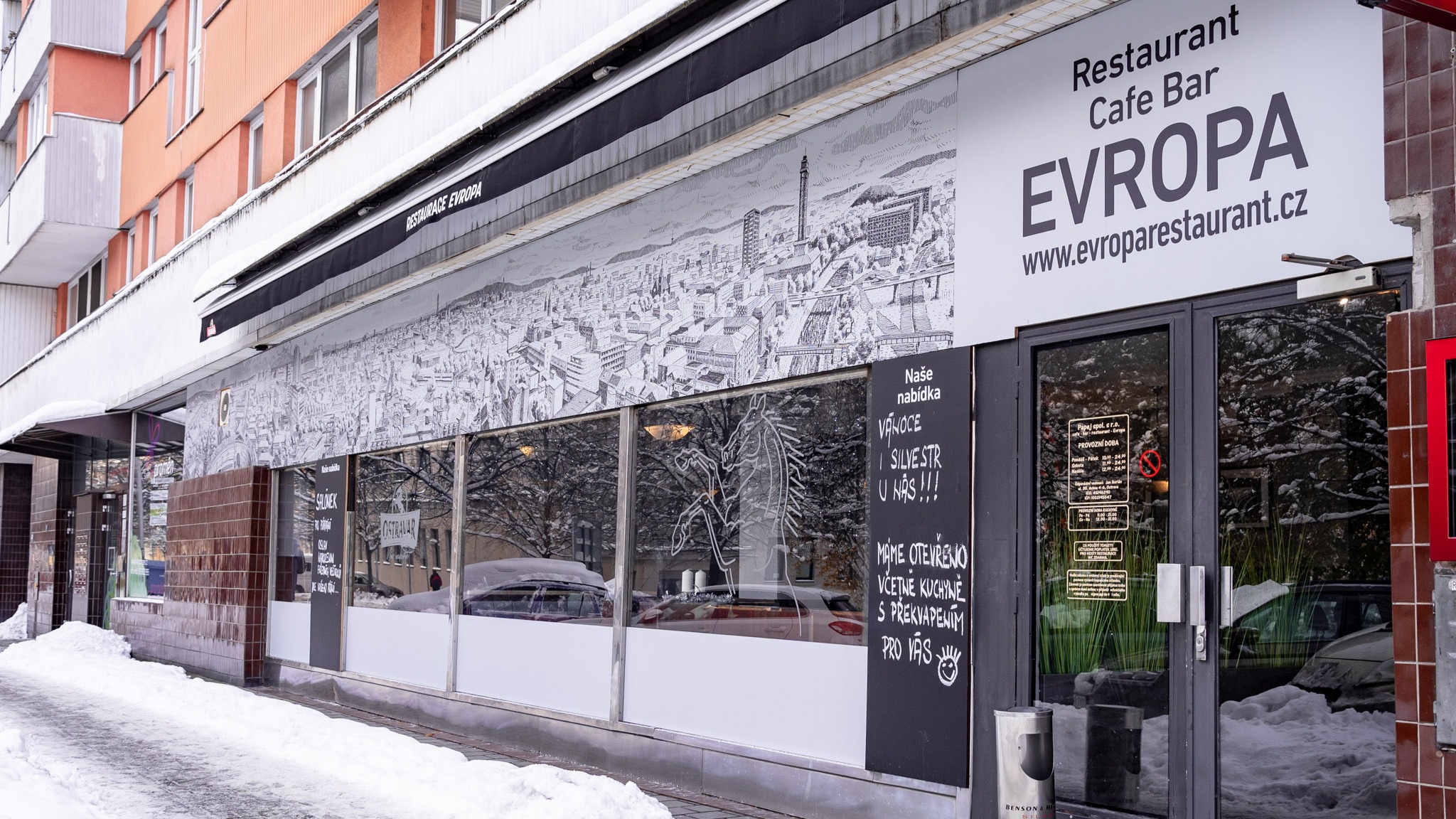 Restaurace Cafe Bar Evropa